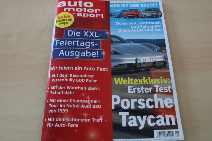 Deckblatt Auto Motor und Sport (01/2019)